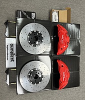 OWNSILENT Carbon Ceramic Full Brake Kit for Audi Q8 (440×40 | 410×40)