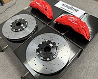 OWNSILENT Carbon Ceramic Full Brake Kit for Audi Q8 (440×40 | 410×40)