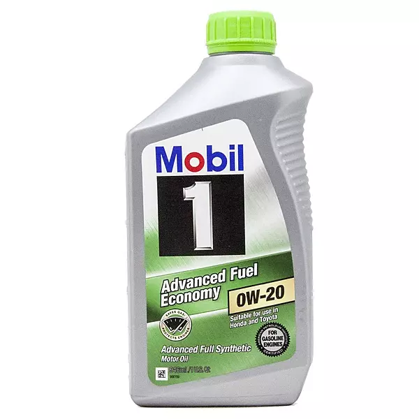 Mobil 1 98KF98 0W-20 Advanced Fuel Economy Synthetic Motor Oil - 1 Quart (32 Ounces)
