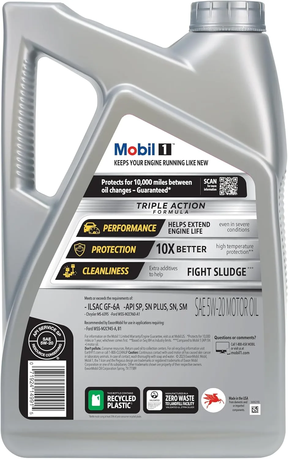 Mobil 1 Full Synthetic Motor Oil for Cars, SUVs and Light Trucks
