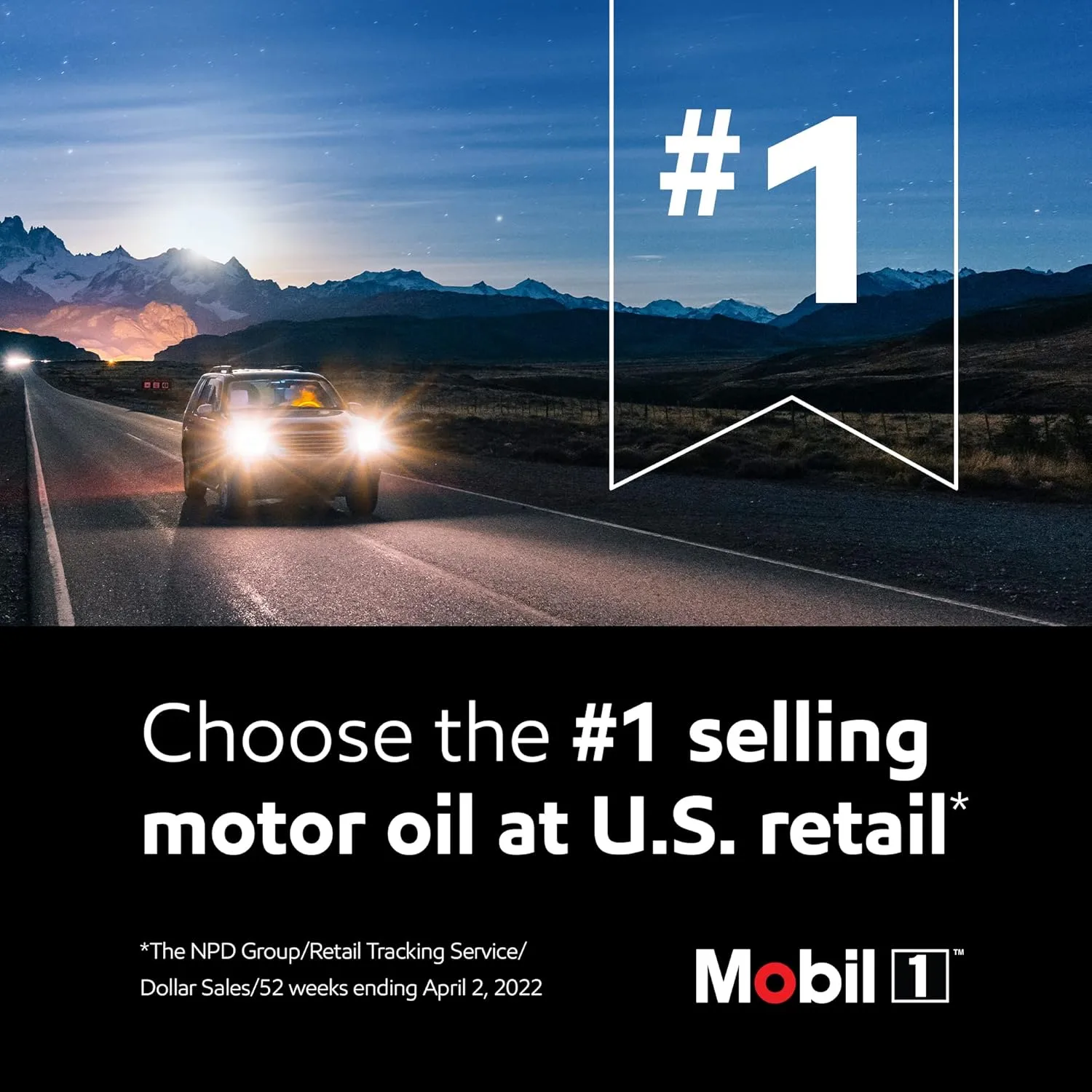Mobil 1 Full Synthetic Motor Oil for Cars, SUVs and Light Trucks