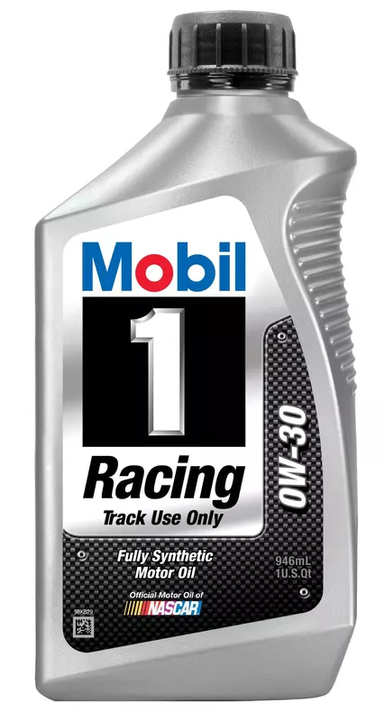 Mobil 1 44516 0W-30 Full Synthetic Racing Motor Oil - 1 Quart (Pack of 6)