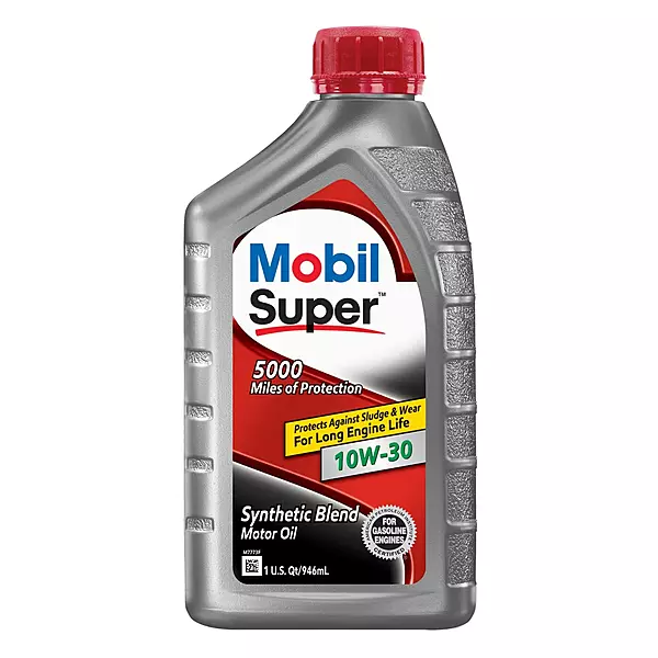 Mobil Super 10W-40 Engine Oil (1 Qt)