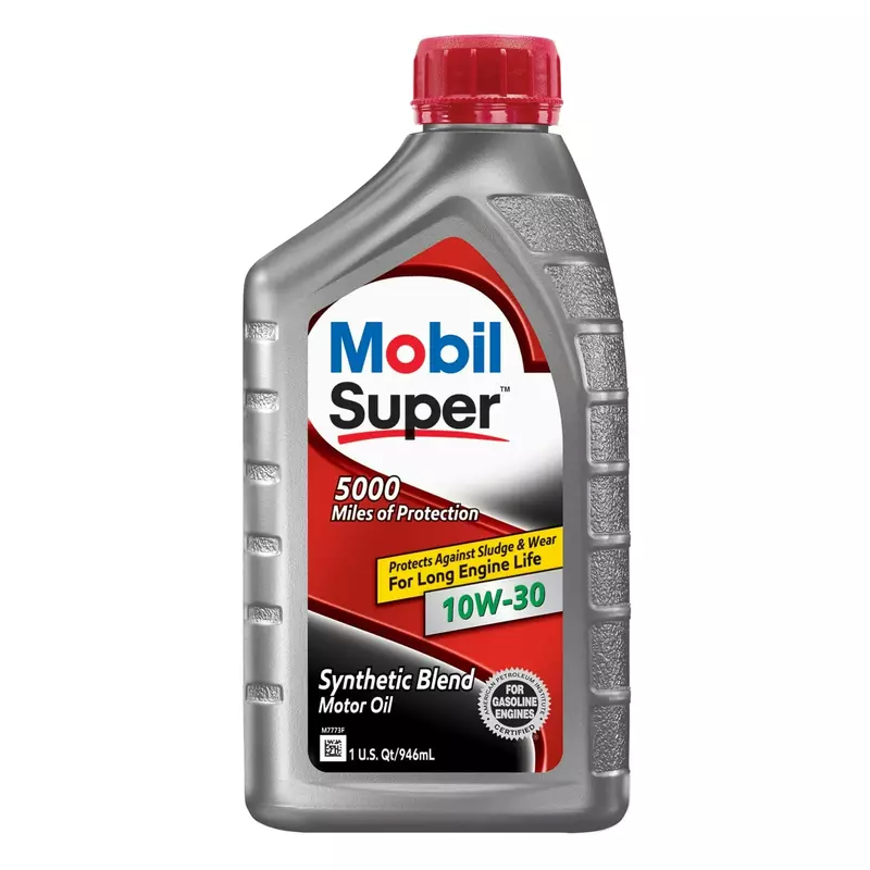 Mobil Super 10W-40 Engine Oil (1 Qt)