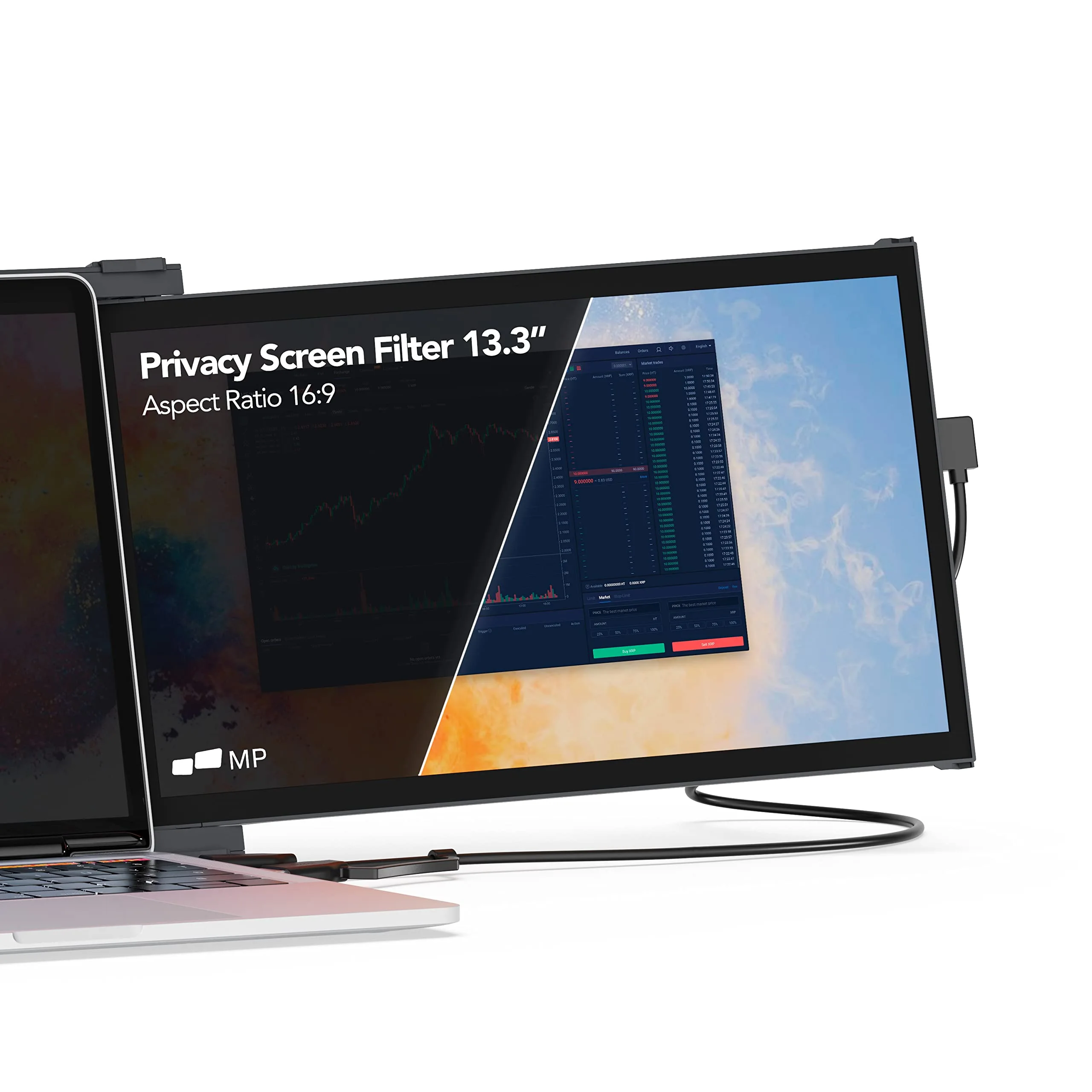 Mobile Pixels Privacy Screen Filter for 13.3in LCD (16:9)