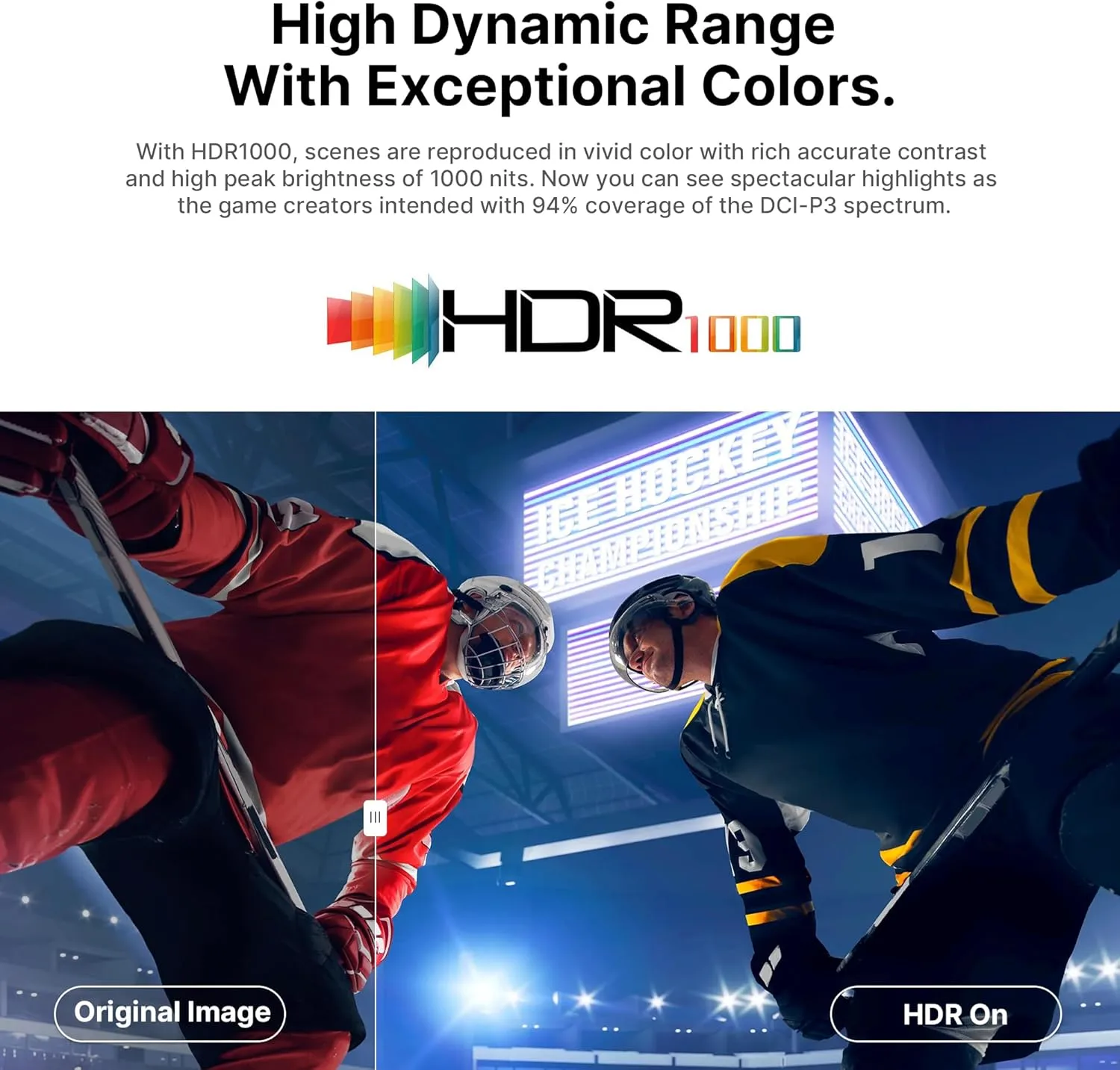 Mobile Pixels 34" Mini-LED Curved Gaming Monitor, WQHD 3440x1440 165Hz 1ms, HDR1000, 99% sRGB/Adobe RGB, 90W USB-C, FreeSync Premium, Built-in Speakers