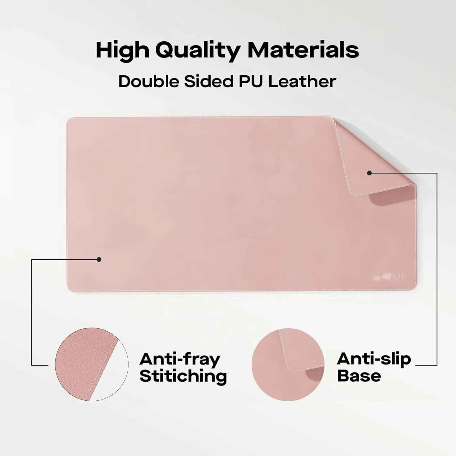 Mobile Pixels PU Leather Desk Mat