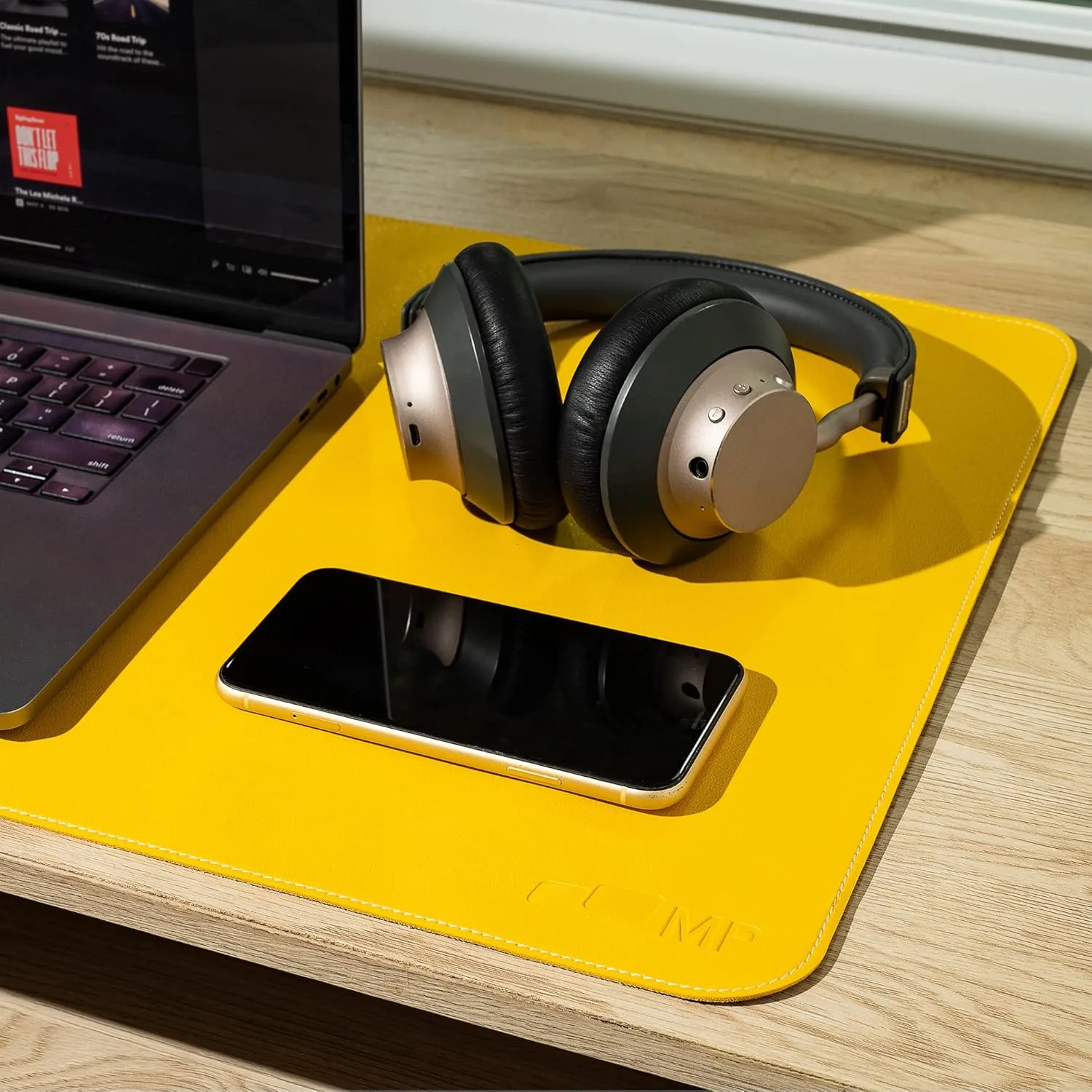 Mobile Pixels PU Leather Desk Mat
