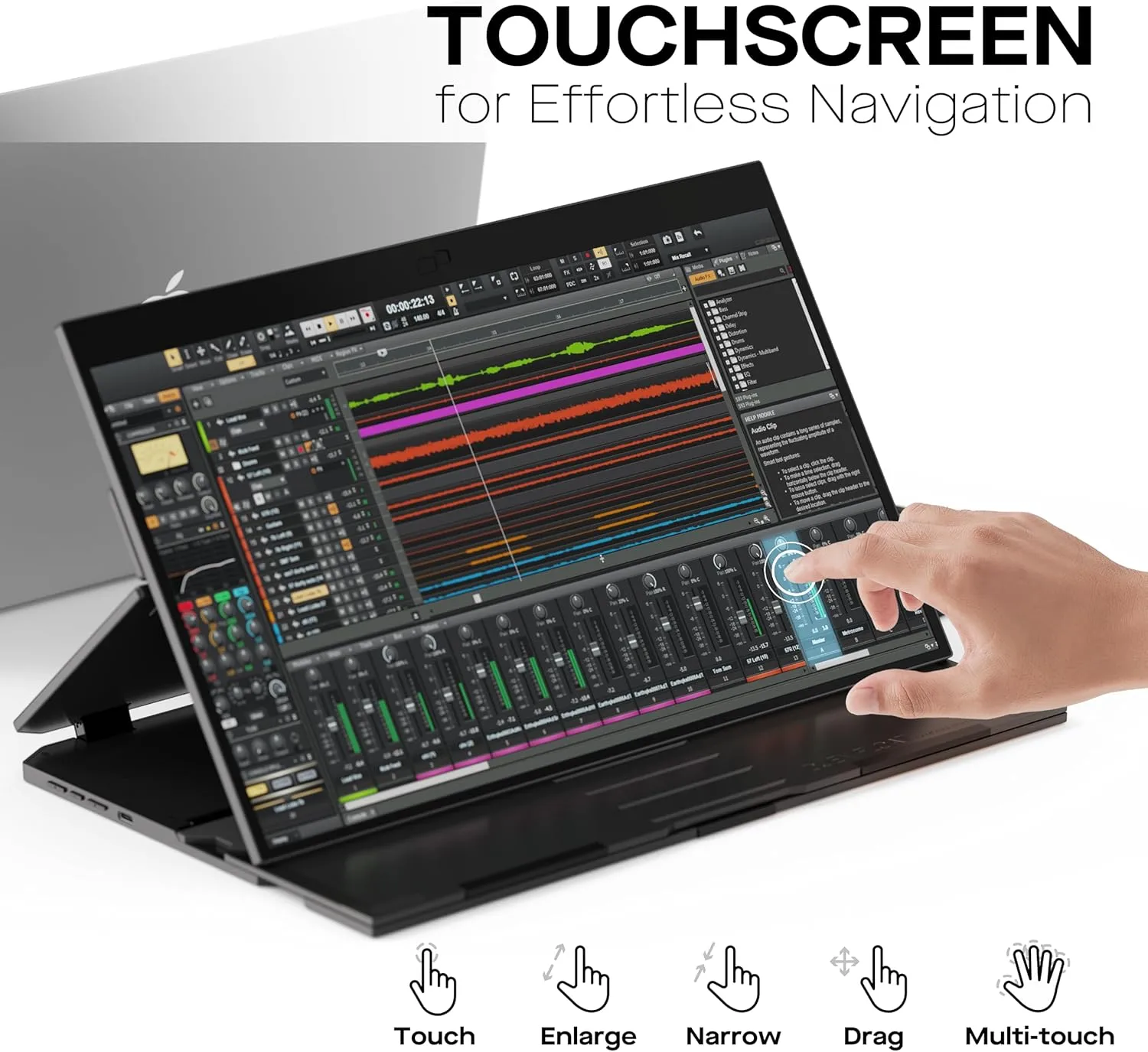 Mobile Pixels Duex Float 15.6in FHD Touchscreen Portable Monitor