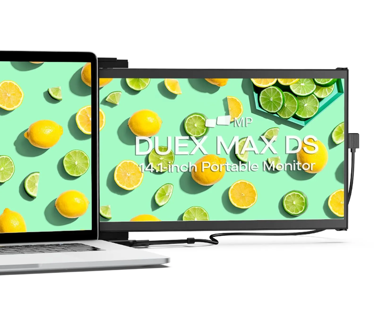 Mobile Pixels Duex Max DS 14.1in FHD Portable Monitor - Black