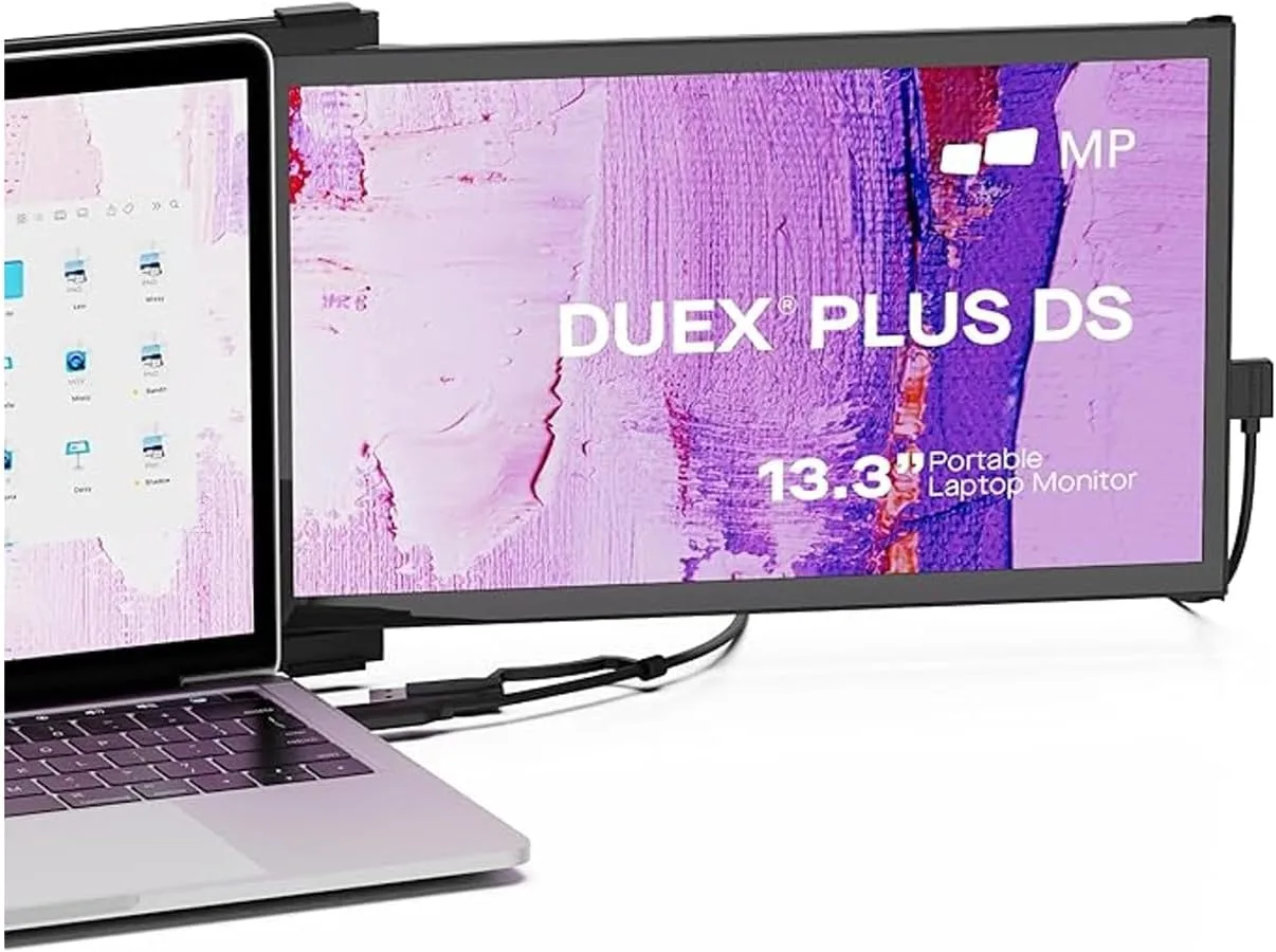 Mobile Pixels Portable Monitor - Laptop Screen Extender USB-C/HDMI
