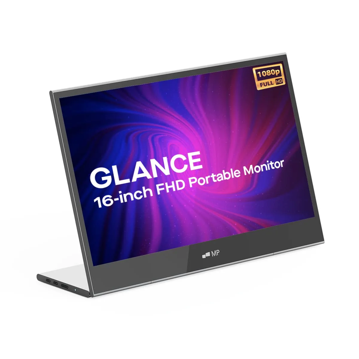 MP Mobile Pixels Glance 16" Portable 1080P FHD Monitor - HDMI & USB-C
