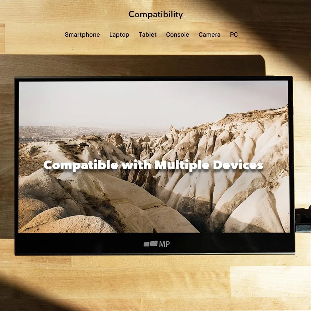 Mobile Pixels Portable Monitor - Laptop Screen Extender USB-C/HDMI