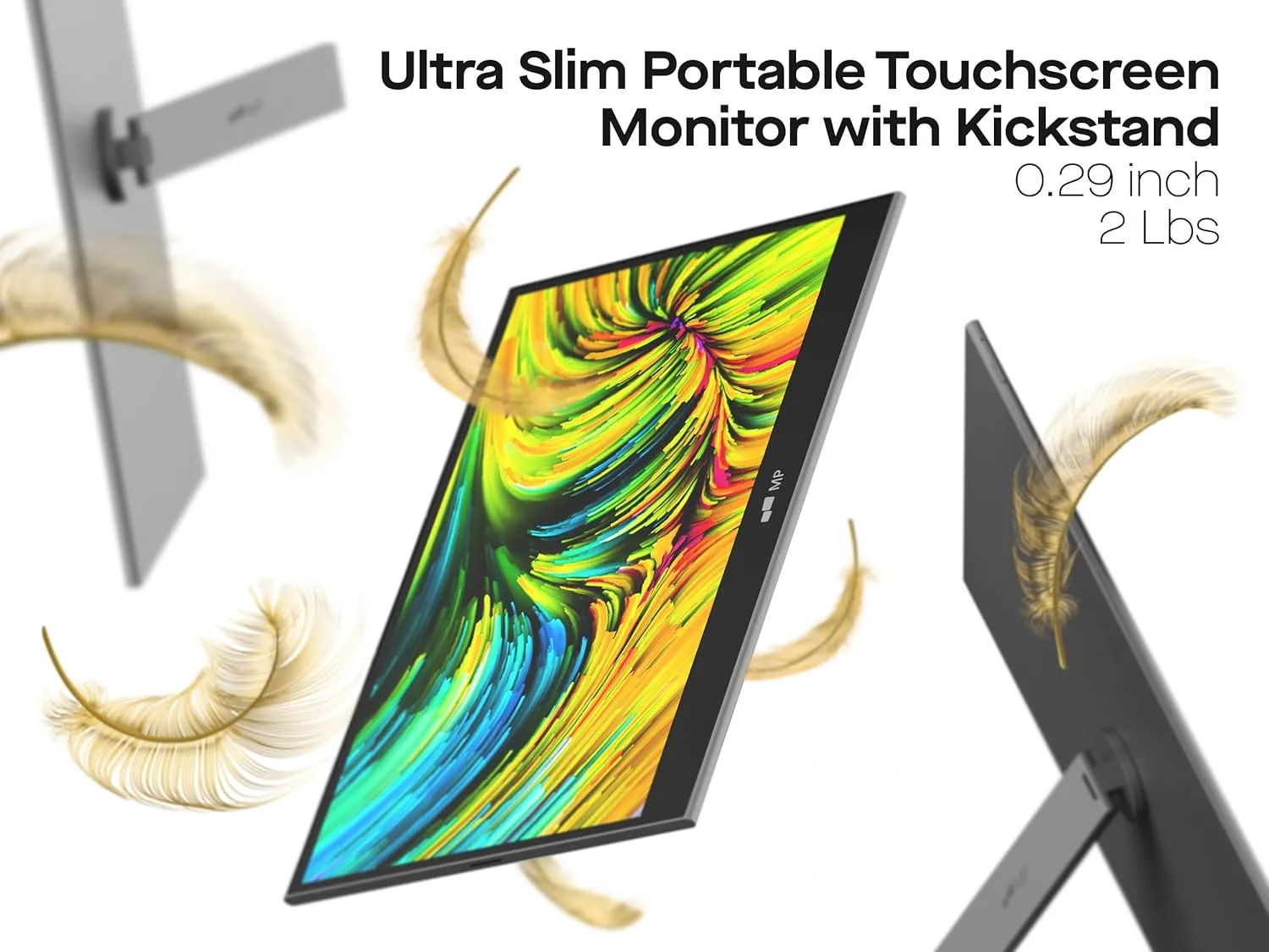 Mobile Pixels Portable Monitor - Laptop Screen Extender USB-C/HDMI