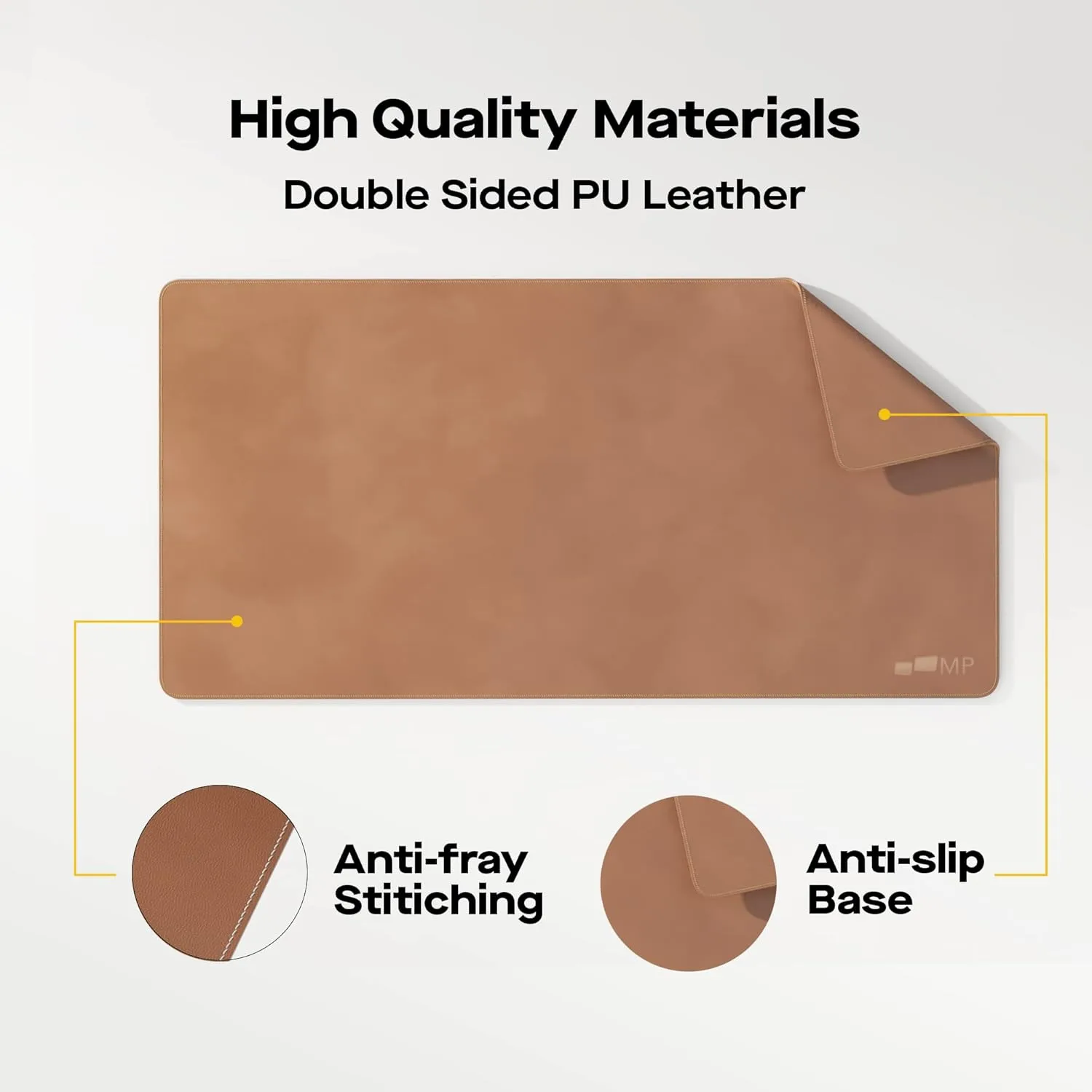 Mobile Pixels PU Leather Desk Mat