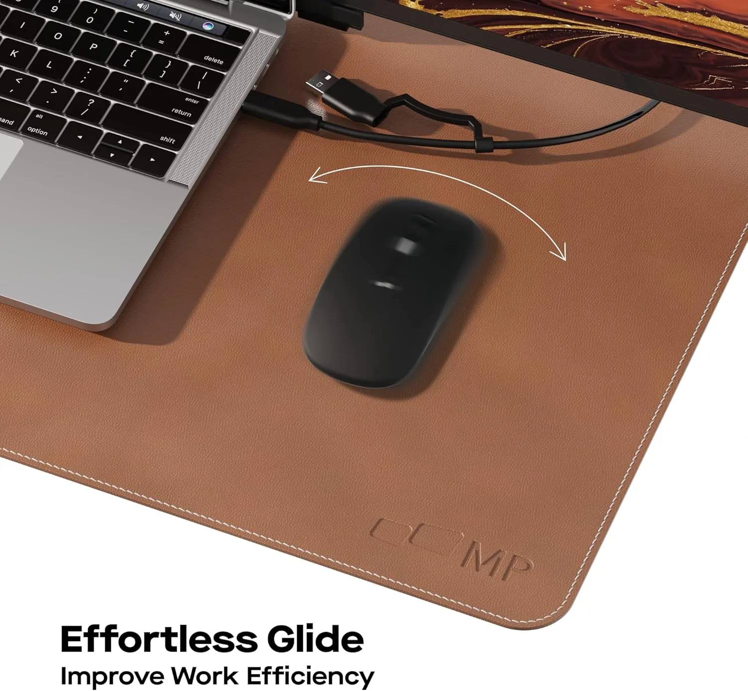 Mobile Pixels PU Leather Desk Mat