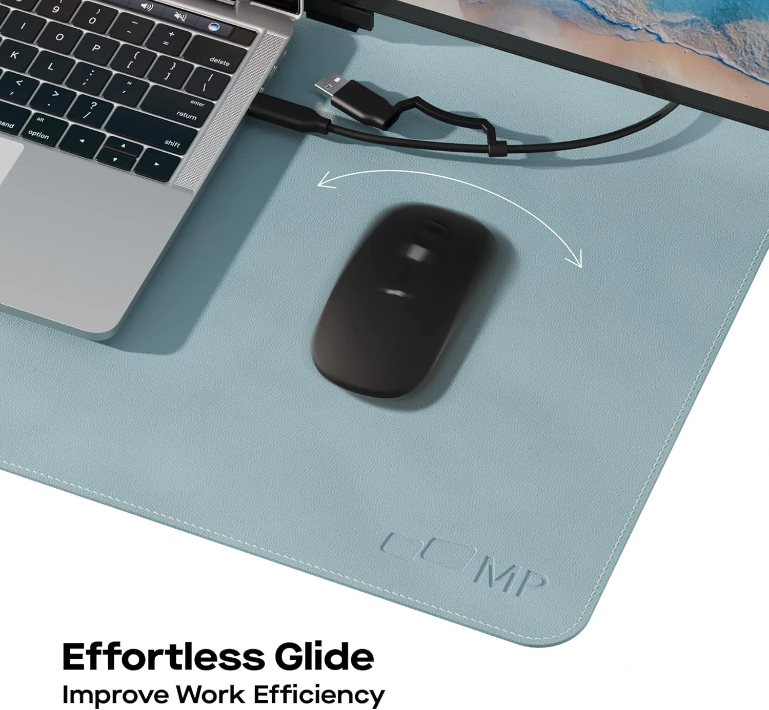 Mobile Pixels PU Leather Desk Mat