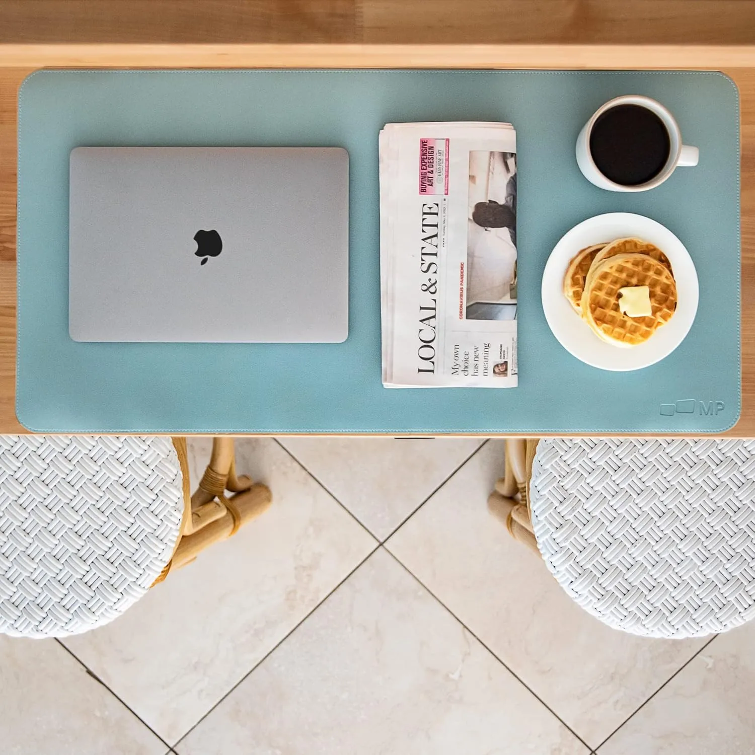 Mobile Pixels PU Leather Desk Mat