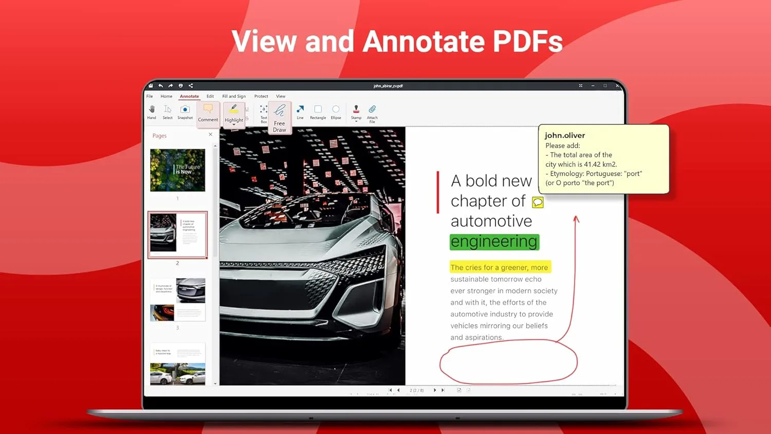 PDF Extra 2021 - Professional PDF Editor – Edit, Protect, Annotate, Fill and Sign PDFs - 1 Windows PC/1 User/Lifetime license