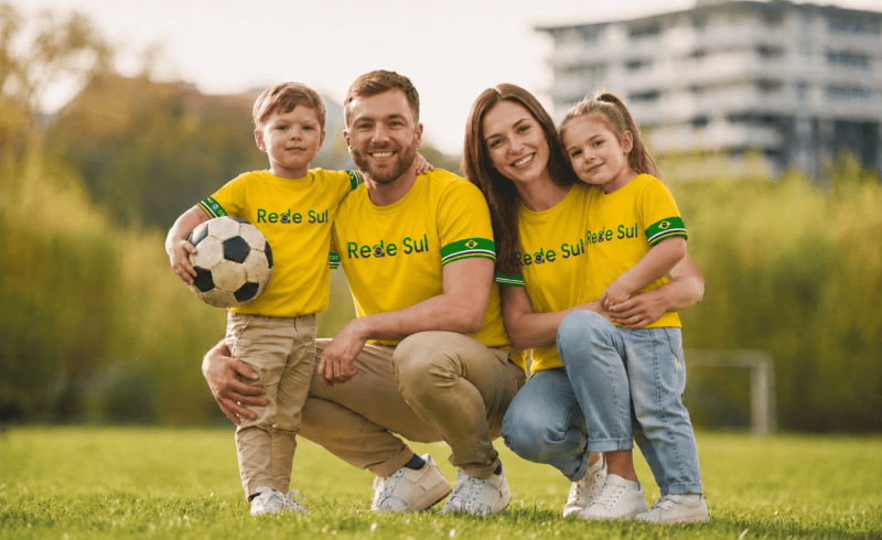 Camiseta Brasil - Rede Sul