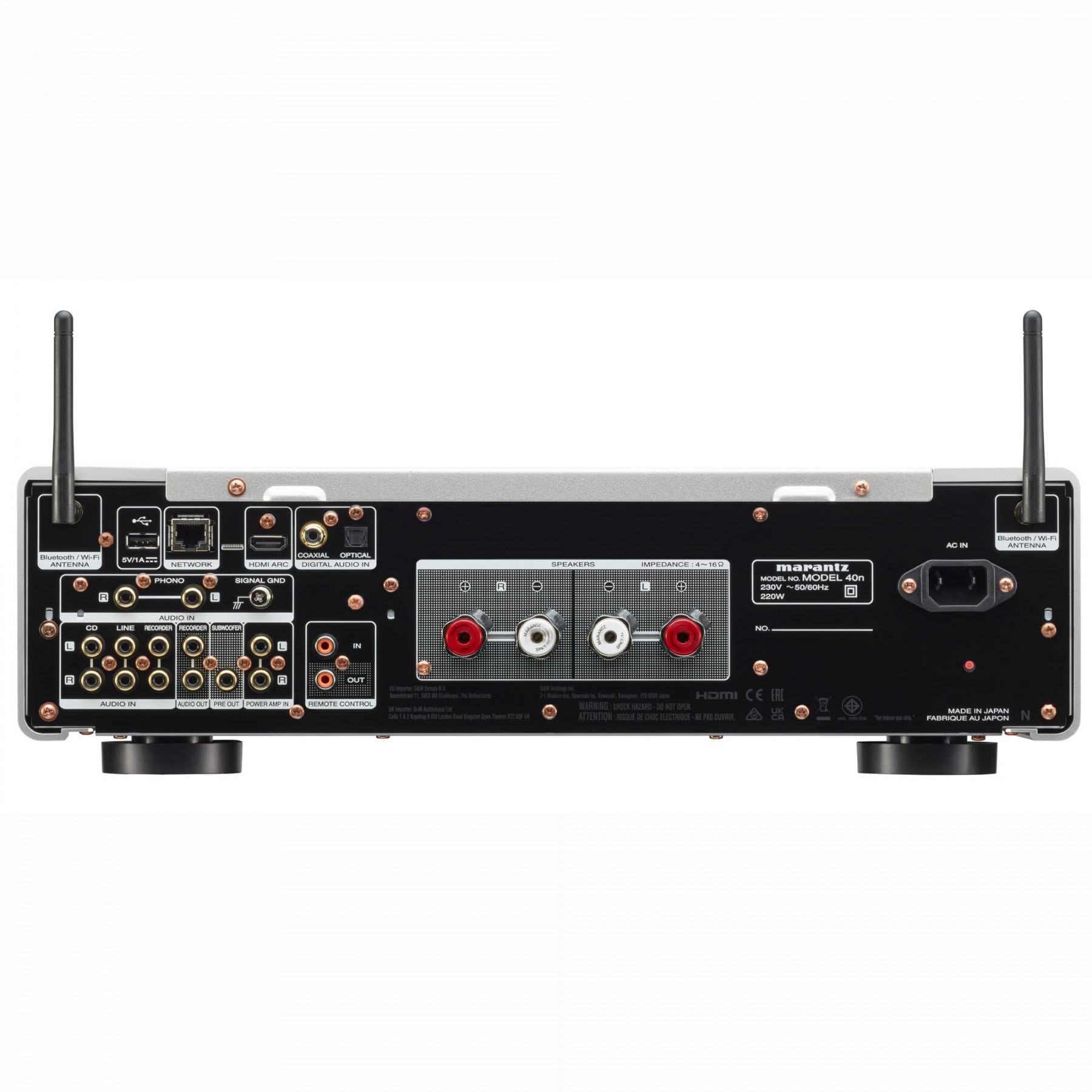 MARANTZ MODEL 40N SILVER/GOLD - RETURN - INTEGRATED AMPLIFIER