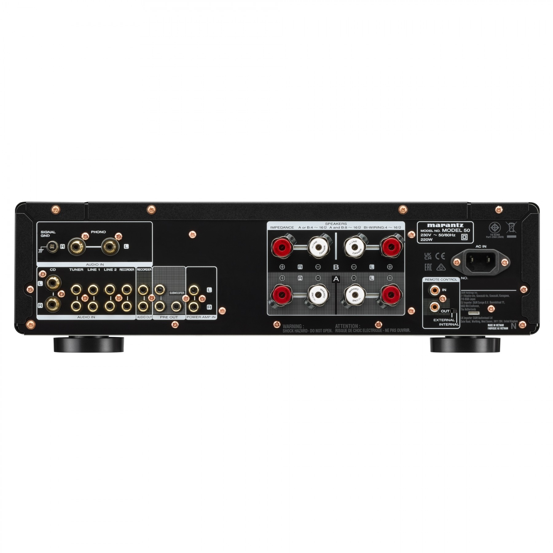 MARANTZ MODEL 50 BLACK INTEGRATED AMPLIFIER