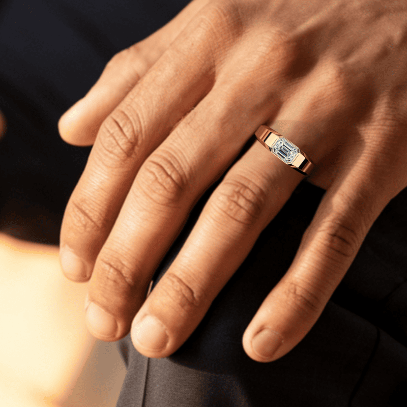 lab diamond stud earrings