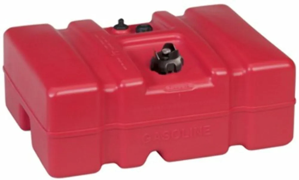 Moeller Marine EPA-Compliant Topside Fuel Tank - 12 Gallons Low Profile Model 630013LP