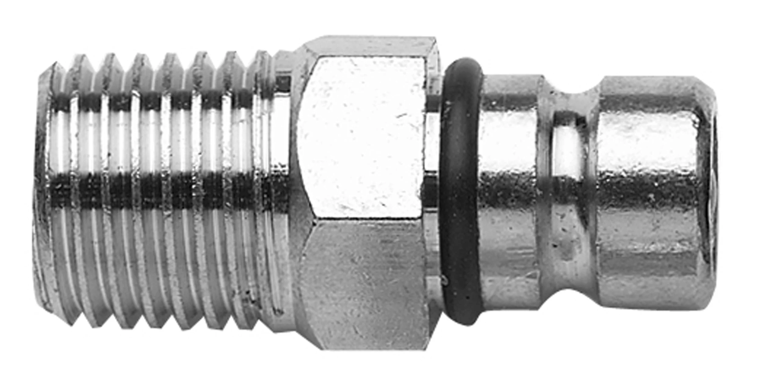 Moeller Marine Fuel Tank NPT Connector (Force, 1/4", Male), 1/4 NPT Male Tank Fitting C&F