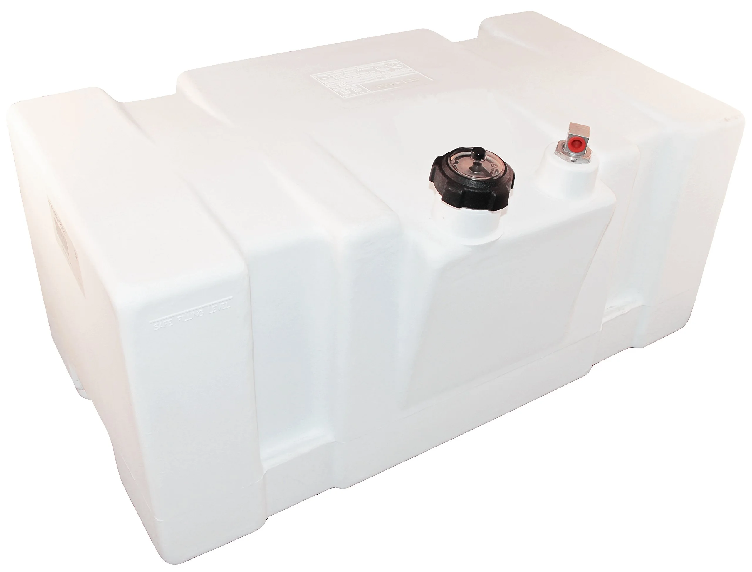 Moeller Marine Topside Fuel Tanks, Direct Sight Gauge, UV Inhibitors 22 Gallon