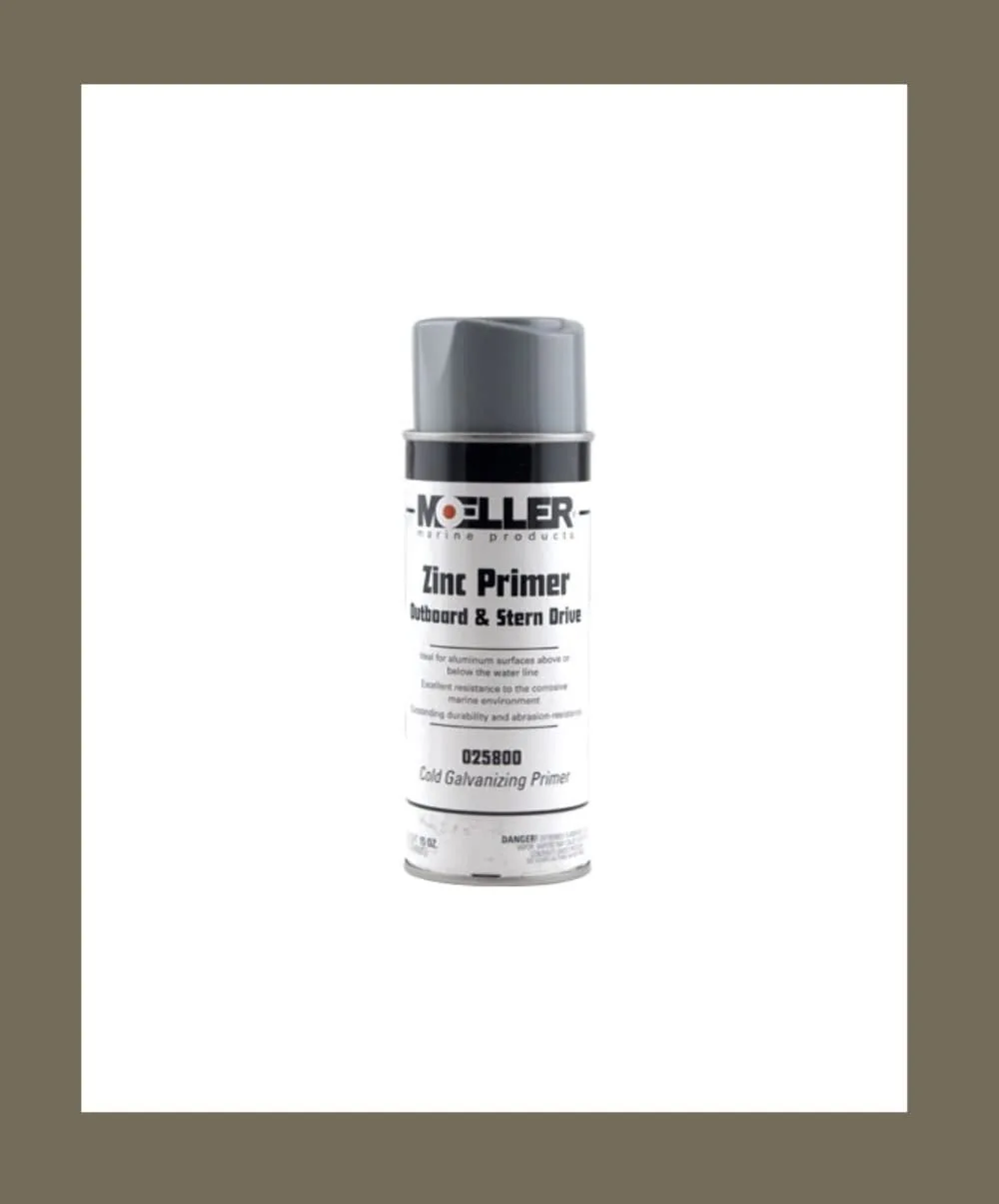 Moeller Zinc Cold Galvanizing Primer - Gray (12 oz)