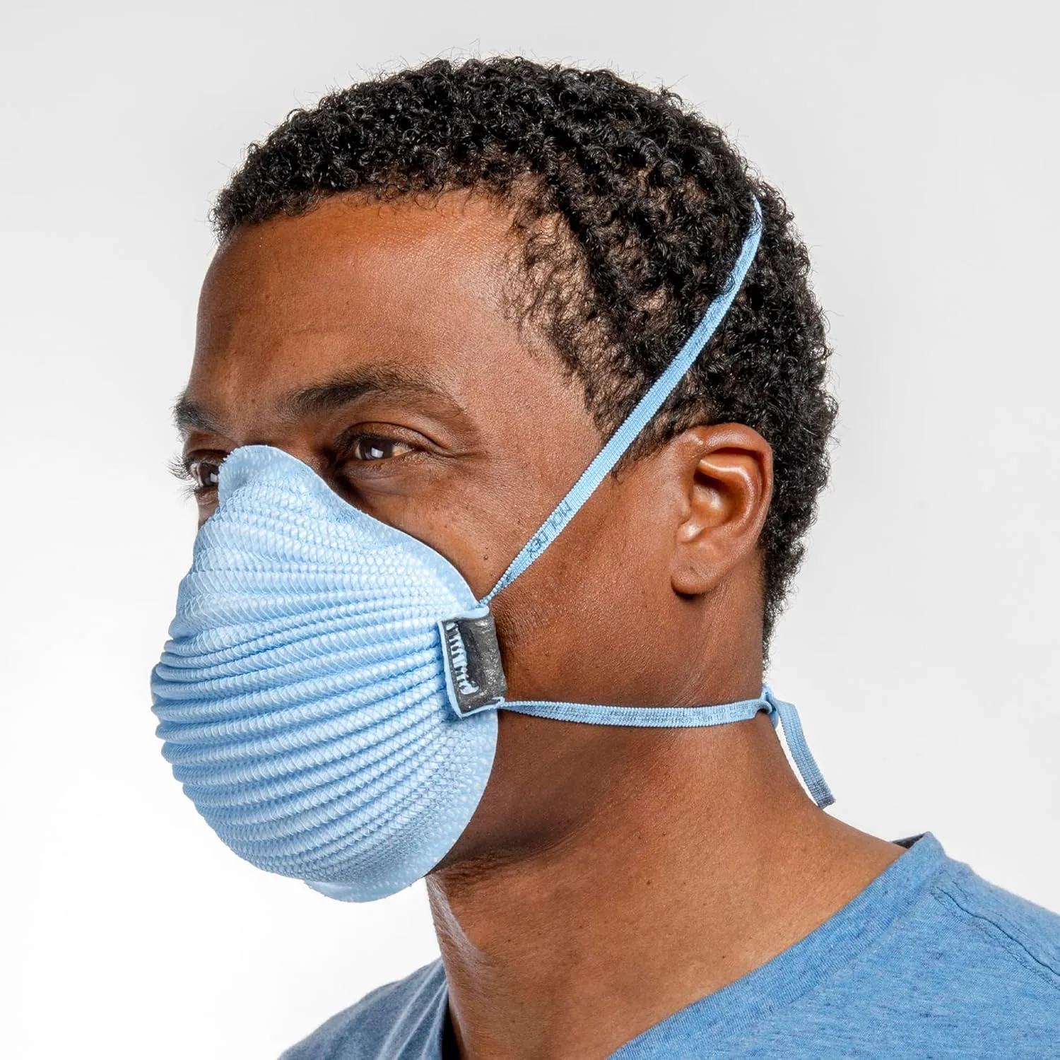 Moldex 4150 N95 AirWave® Disposable Healthcare Surgical Particulate Respirator, Size Medium/Large, NIOSH Approved