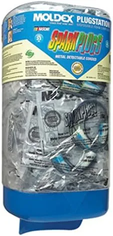 MOLDEX PlugStation SparkPlugs 150 Pair Earplug Dispenser - Wall Mount