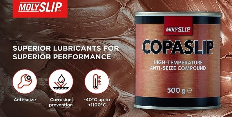High temperature Anti Seize Compound Copaslip Molyslip 500G High temperature Anti Seize Compound Copaslip Molyslip 500G