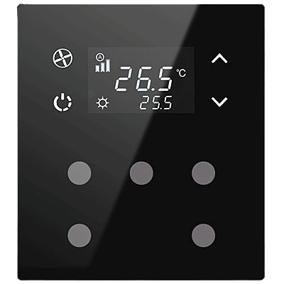 EAE KNX Switch Mona Series 5 Button With Thermostat