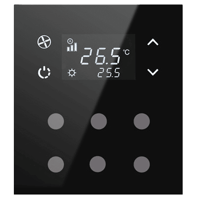 EAE KNX Switch Mona Series 6 Button With Thermostat