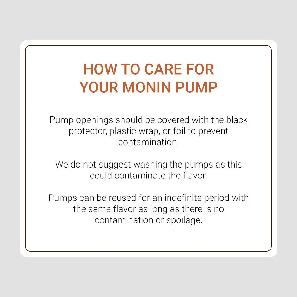 Monin - Syrup Pump, Only Compatible with 1 Liter Bottles of Monin Syrup, Tip Cover Included