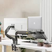 North Bayou Dual Desk Stand F160-FP (Screen + Laptop)