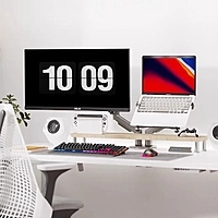 North Bayou Dual Desk Stand F160-FP (Screen + Laptop)