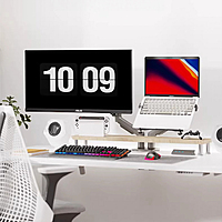 North Bayou Dual Desk Stand F160-FP (Screen + Laptop)