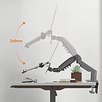 North Bayou Dual Desk Stand F160-FP (Screen + Laptop)