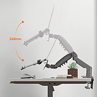 North Bayou Dual Desk Stand F160-FP (Screen + Laptop)