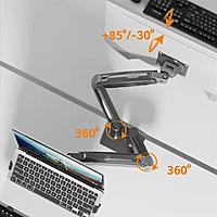 North Bayou Dual Desk Stand F160-FP (Screen + Laptop)