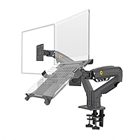 North Bayou Dual Desk Stand F160-FP (Screen + Laptop)