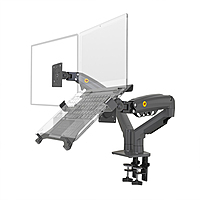 North Bayou Dual Desk Stand F160-FP (Screen + Laptop)