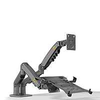 North Bayou Dual Desk Stand F160-FP (Screen + Laptop)