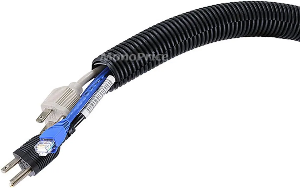 Monoprice 107118 1-Inch x 10-Feet Wire Flexible Tubing 1 Inch