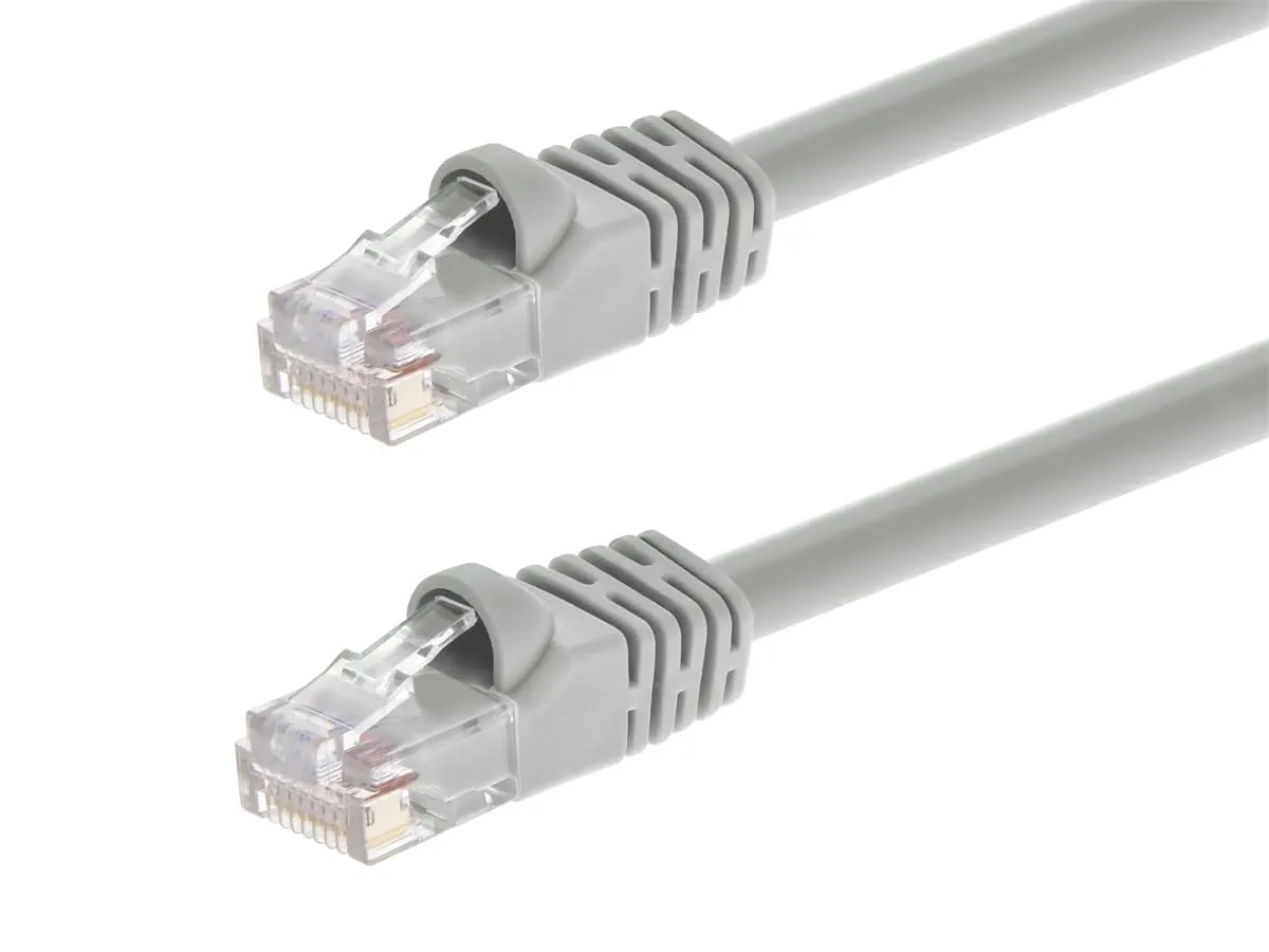 Monoprice Cat6 24AWG UTP Ethernet Patch Cable - Snagless RJ45, 550MHz, Pure Bare Copper