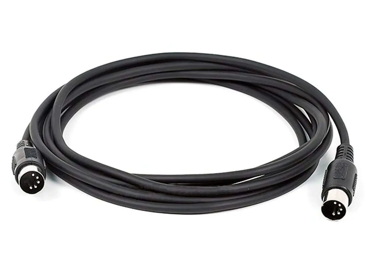 Monoprice MIDI Cable with Keyed 5-Pin DIN Connectors