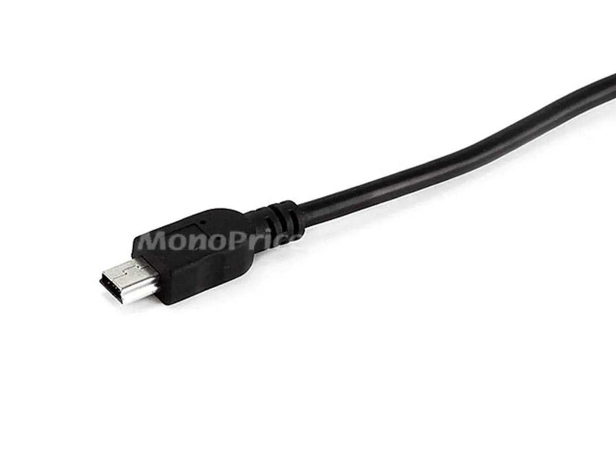 MONOPRICE USB A to Mini-B 5-Pin Cable 28/28AWG Shielded